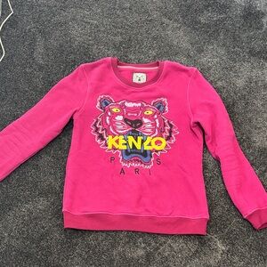 Kenzo Fuchsia Tiger Sweatshirt